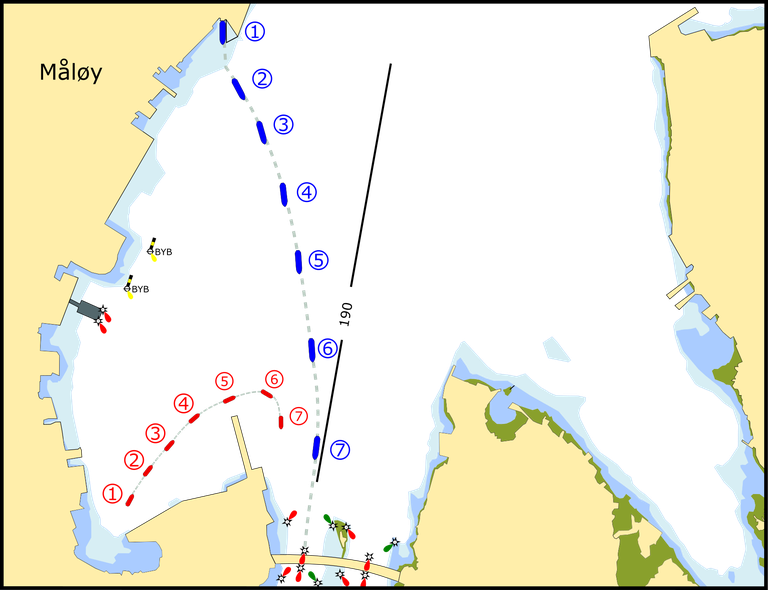 Regel 44 trange farvann